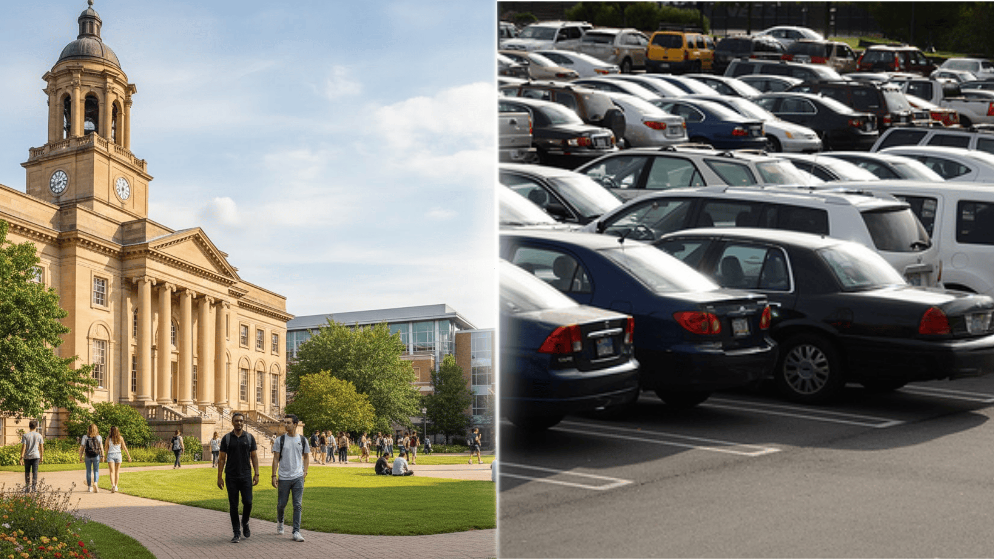 2 college campuses and universities