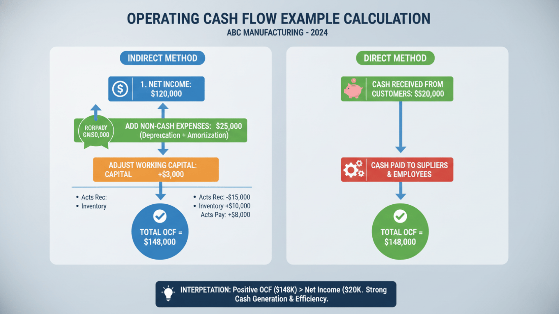 Operating Cash Flow Example