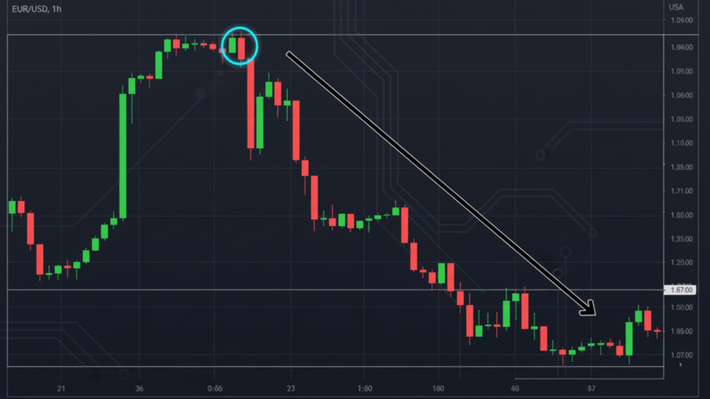 bearish engulfing candle