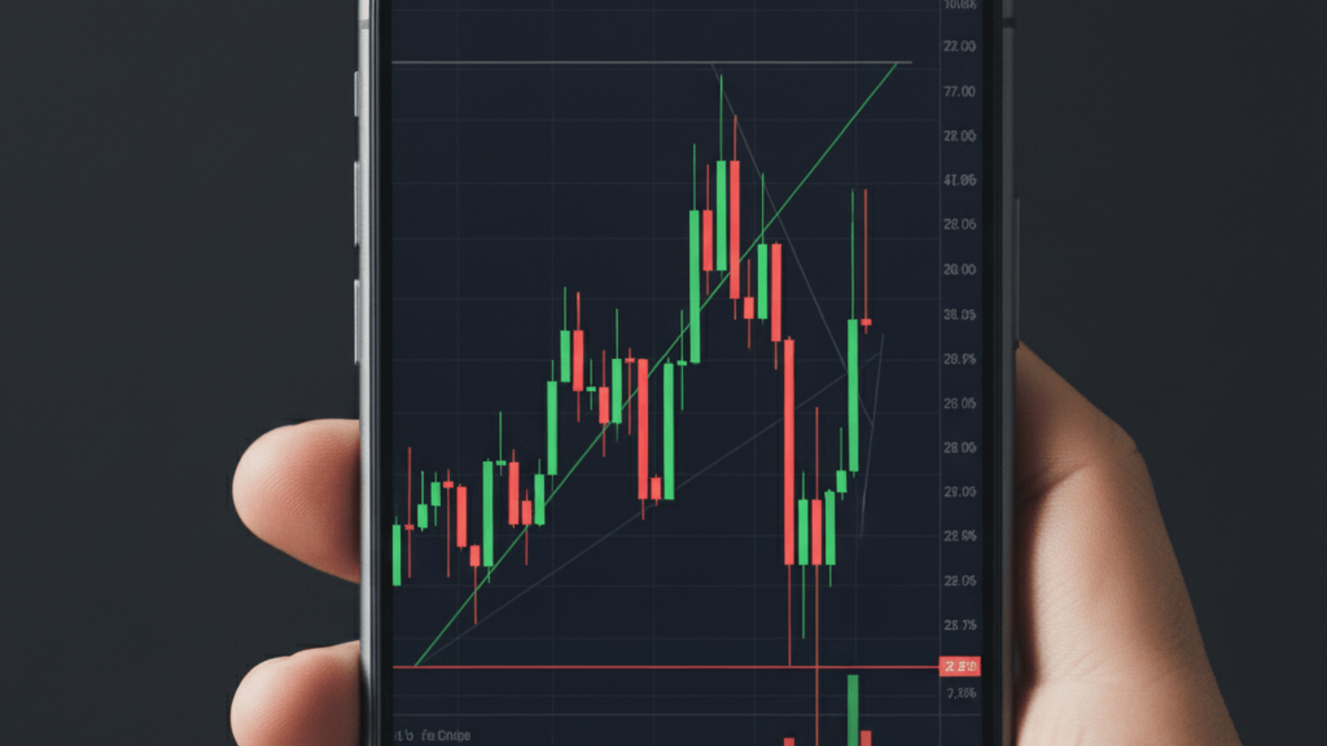 real world examples of descending triangle patterns